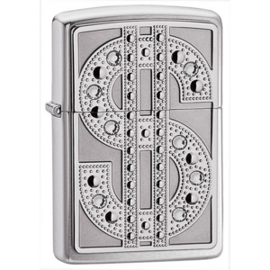 Zippo Lighter - Bling Emblem