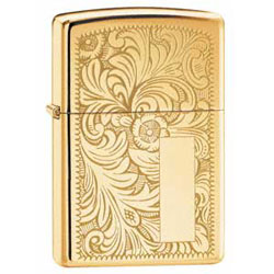 Zippo Lighter - Brass Venetian