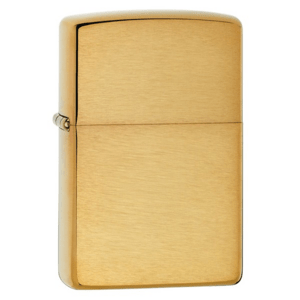 Zippo Lighter - Armor Brushed Brass
