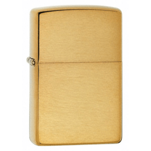 Zippo Lighter - Brushed Brass