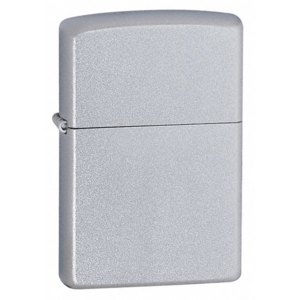 Zippo Lighter - Satin Chrome