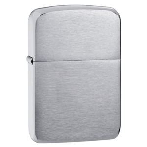 Zippo Lighter - 1941 Replica Brushed Chrome