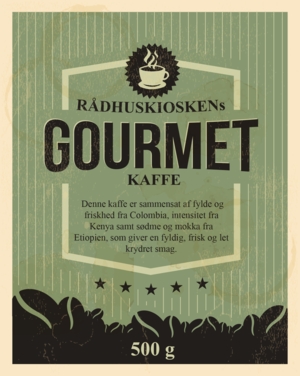 Frellsen  - Gourmet kaffe, 500 g.