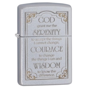 Zippo Lighter - Serenity Prayer