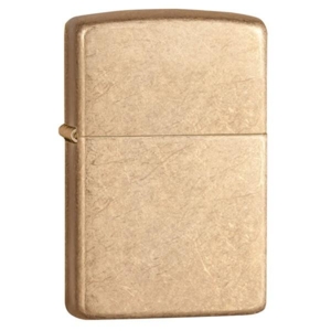Zippo Lighter - Armor Tumbled Brass