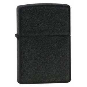 Zippo Lighter - Black Crackle