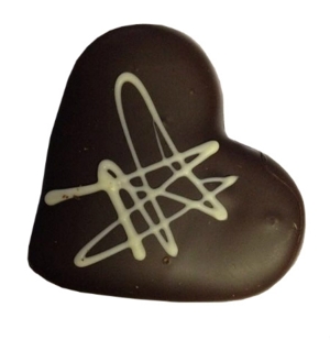 Marcipan Hjerte, 50 g.