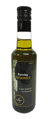 Lehnsgaard - Rapsolie, ramsløg, 250 ml.
