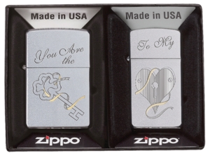Zippo Lighter - You are the key to my heart