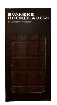 Mørk chokolade plade, ren, 70%, 100 g.