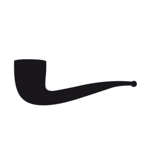 Skyggebillede af piben.