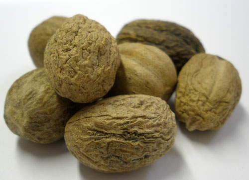 Muskatnød, Hel - 20 g.
