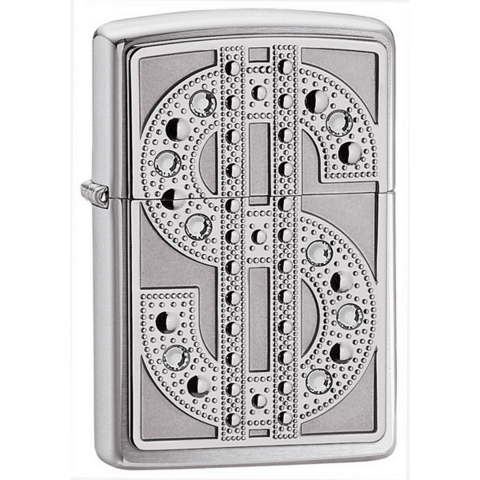 Zippo Lighter - Bling Emblem