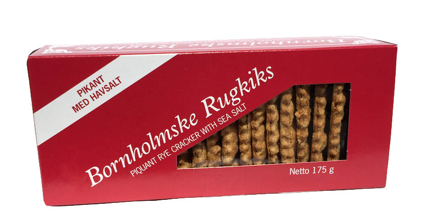 Bornholmske Rugkiks m. pikant og havsalt
