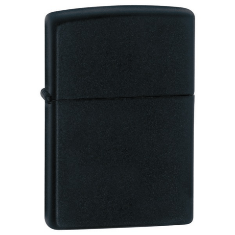 Zippo Lighter - Black Matte