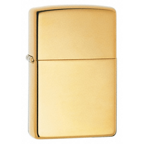 Zippo Lighter - High Polish Brass