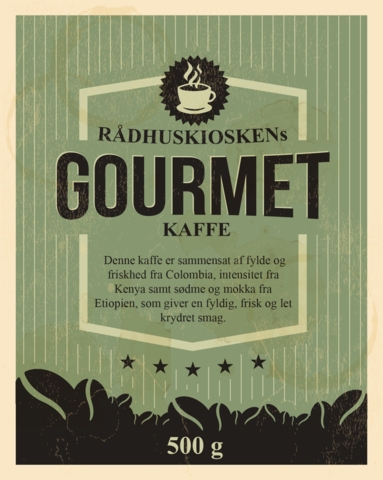 Frellsen  - Gourmet kaffe, 500 g.
