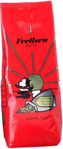 Frellsen - Rød kaffe, 500 g.