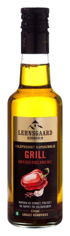 Lehnsgaard - Rapsolie, blandede krydderier, 250 ml.