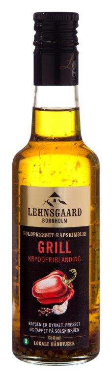 Lehnsgaard - Rapsolie, blandede krydderier, 250 ml.