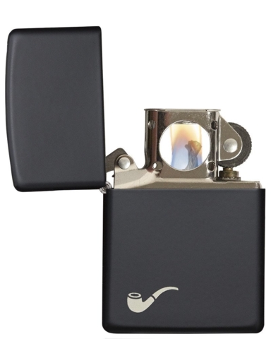 Zippo Pibelighter - Pipe Black Matte