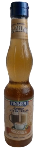Fabbri - Hasselnødde Sirup, 300 ml.