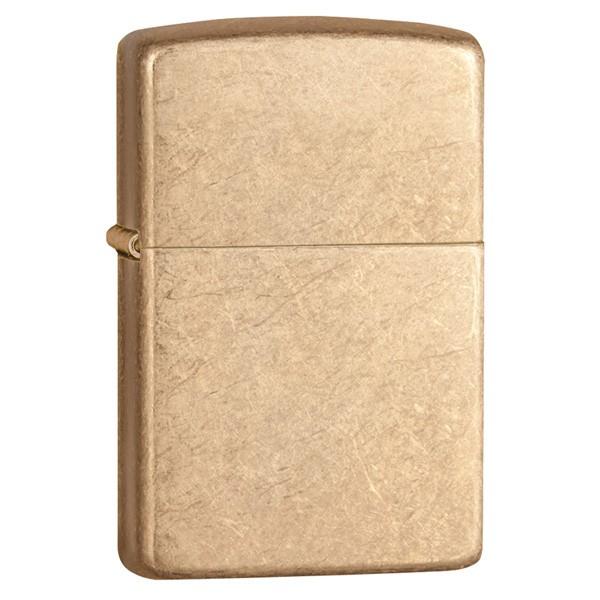 Zippo Lighter - Armor Tumbled Brass