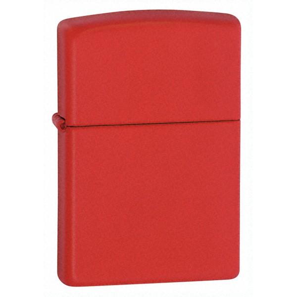 Zippo Lighter - Red Matte