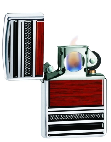 Zippo Pibelighter - Pipe Wood Design