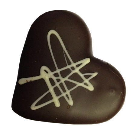 Marcipan Hjerte, 50 g.