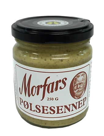 Morfars pølsesennep