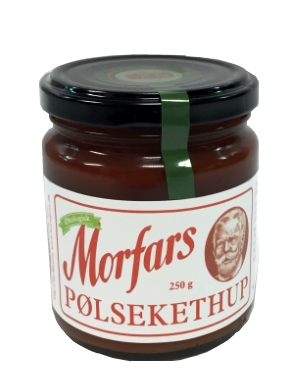 Smedens ketchup - Morfars økologiske pølse ketchup, 250 g.