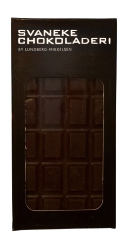 Mørk chokolade plade, ren, 70%, 100 g.