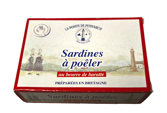 La pointe De Penmarc'h - Sardiner i smør - 115g
