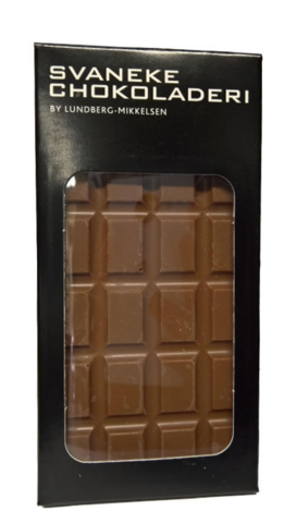 Lys chokolade plade, ren, 100 g.