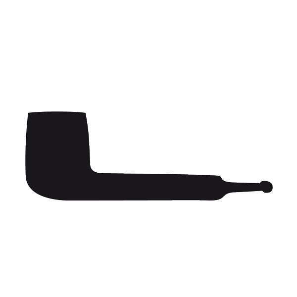 Skyggebillede af piben.