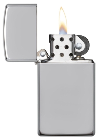 Zippo Lighter - Armor High Polish Chrome, Slim