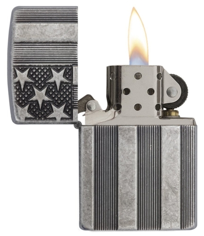 Zippo Lighter - Flag Armor