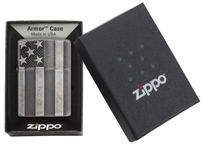 Zippo Lighter - Flag Armor