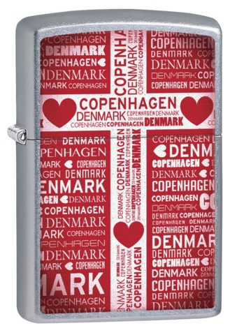 Zippo Lighter - Copenhagen