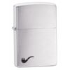 Zippo Pibelighter - Pipe Brushed Chrome