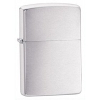 Zippo Lighter - Brushed Chrome