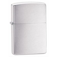 Zippo Lighter - Armor Brushed Chrome