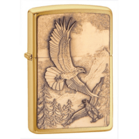 Zippo Lighter - Soaring Eagles