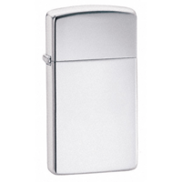 Zippo Lighter - High Polish Chrome, Slim